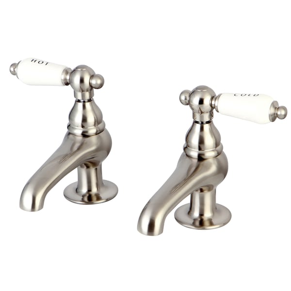 Restoration Basin Tap Faucet, Brushed Nickel